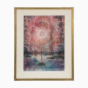 Bauhaus Aquarell von Henri Pfeiffer, 1928