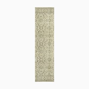 Tapis de Couloir Beige Délavé