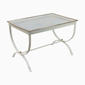 Table d'Appoint Mid-Century Blanche, France, 1950s