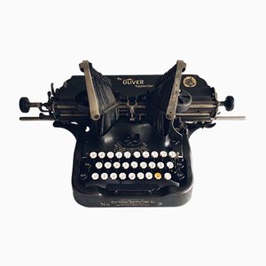 Machine à Écrire Qwerty N°9 Américaine de Oliver of Chicago, 1904-1913