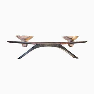 Modernistischer Kerzenhalter von Kurt Radtke für Wmf, 1960