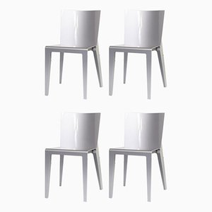 Alfa Dining Chairs by Hannes Wettstein for Molteni & Co., Set of 4