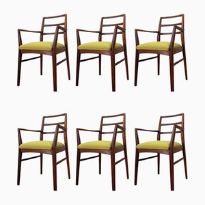 Chaises de Salon Mid-Century en Teck par Richard Hornby pour Fyne Ladye, Set de 6