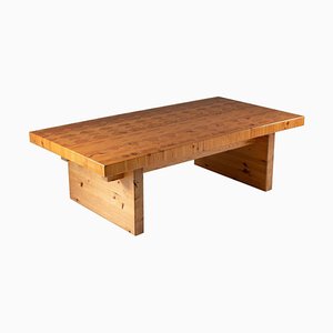 Scandinavian Pine Coffee Table by Rain