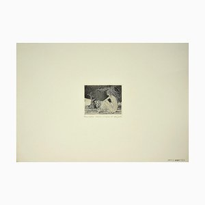 Leo Guida, The Sibyl and the Border, Original Etching, 1970