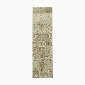 Tapis de Couloir Beige Délavé