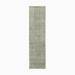 Grey Overdyed Runner Rug