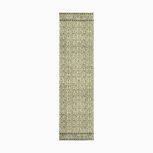 Beige Overdyed Runner Rug