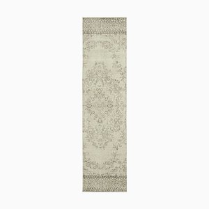 Tapis de Couloir Beige Délavé