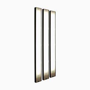 Italian Vertical Gronda Modular Wall Light by Luciano Bertoncini, 1970s
