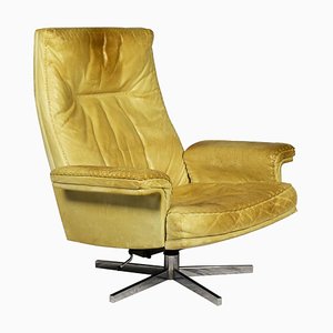 Fauteuil DS 35 Vintage en Cuir de de Sede, Suisse, 1969