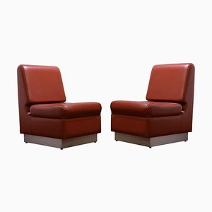 Set of Vintage Italian Armchairs, 1960s