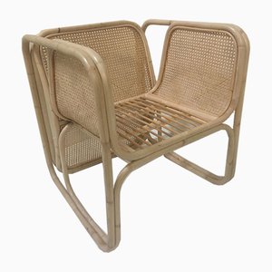 Rattan and Cane Chair