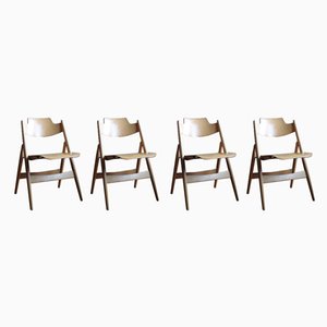 Model Se18 Folding Chairs by Egon Eiermann, Set of 4