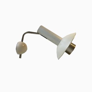White Wall Lamp from Louis Poulsen, 1970s
