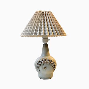 Ceramic Table Lamp with Spikes by Einar Johansen for Søholm, 1960s