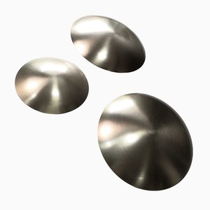 Disco Wall Lamps by Jordi Miralbell and Mariona Raventós for Santa Cole, 1995, Set of 3