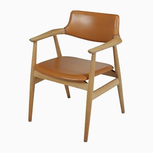 Mid-Century Oak Desk Chair by Erik Kirkegaard