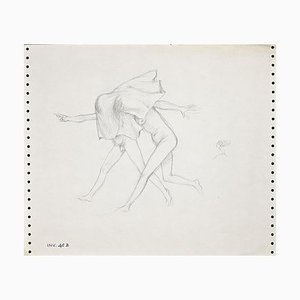 Leo Guida, Two Figures, Drawing, 1970s