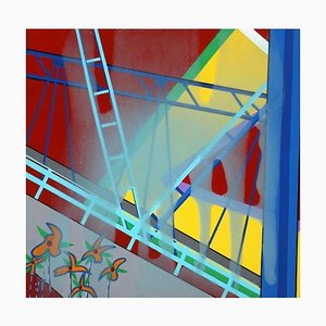 Mauro Bellucci, Untitled, Enamel Paint on Canvas, 2020