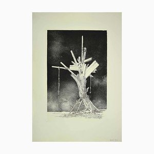 Leo Guida, Tree of Life, Etching, años 70