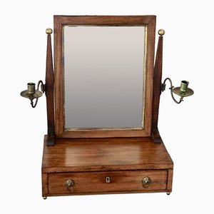 Espejo inglés de caoba, finales del siglo XIX