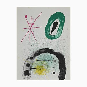 Joan Miró, The Gardener's Daughter, Lithograph, 1963