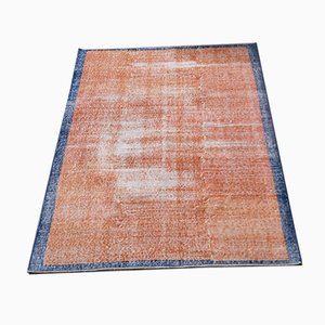 Tapis Oushak Vintage Fait Main en Laine, Turquie