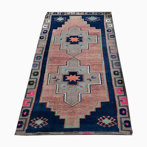 Vintage Turkish Oushak Handmade Wool Rug