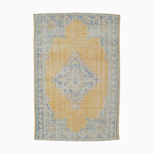 Tapis Oushak Vintage Fait Main en Laine, Turquie