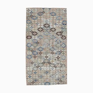 Tapis Oushak Vintage Fait Main en Laine, Turquie