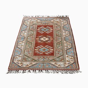 Tapis Oushak Vintage Fait Main en Laine, Turquie