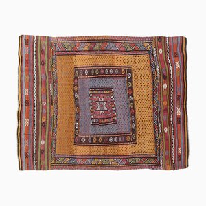 Türkischer Vintage Kilim Area Teppich