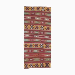 Alfombra Kilim Runner turca vintage