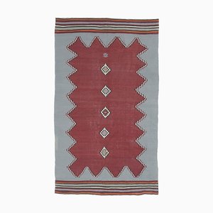 Türkischer Vintage Kilim Area Teppich