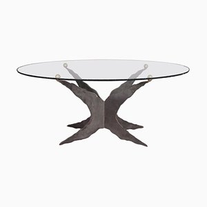 Dining Table with Glass Top