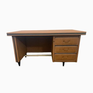 Bureau Vintage Imitation Bois Vinyle par Mascagni pour Harrods of London