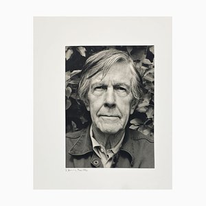 Portrait Photo of John Cage by Rolf Hans, 1990