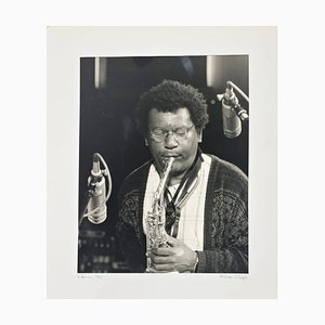 Portrait Photo de Anthony Braxton par Rolf Hans, 1990