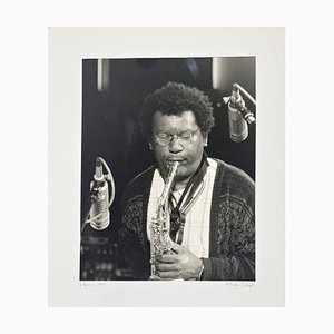 Portrait Photo of Anthony Braxton by Rolf Hans, 1990