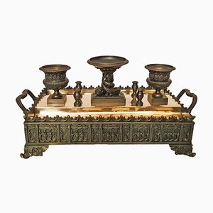 Bronze Inkstand / Inkwell, 1820s