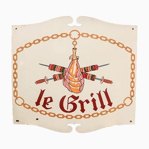 Vintage Le Grill Sign