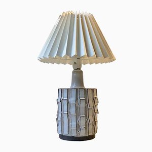 Modernist Scandinavian Ceramic Table Lamp by Preben H. Gottschalk-Olsen, 1970s