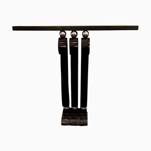 French Art Deco Marble Console, 1930s