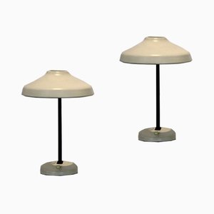 Lampes de Bureau Ajustables de Hemi, 1960s, Set de 2