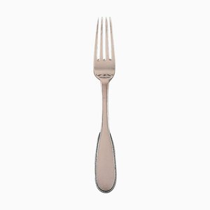 Number 14 Lunch Fork in Hammered Silver by Evald Nielsen, 1920s