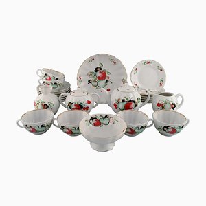 Large Tea Service Set from Imperial Lomonosov Porcelain Factory, Set of 24