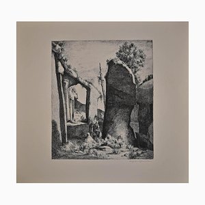 Lino Bianchi Barriviera, Lalibela, Radierung, 1940