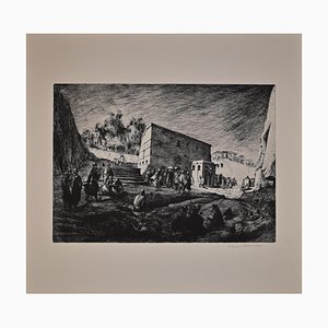 Lino Bianchi Barriviera, Lalibela, Etching, 1939