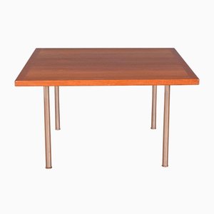 Teak, Rosewood and Chrome Coffee Table by Hans J Wegner for Andreas Tuck
